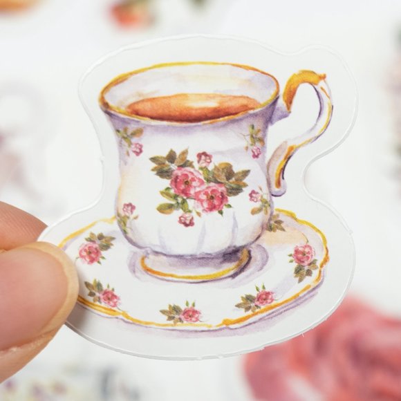 46 pcs Tea Time Stickers - Picture 3 of 3